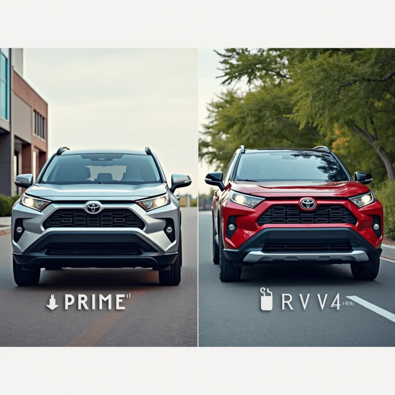 RAV4 Prime vs Hybrid Which Toyota SUV Is Better